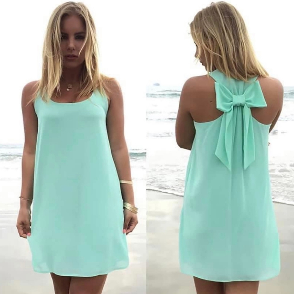 Flowy Mint Green Dress